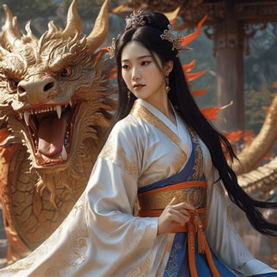  The Dragon King's Daughter!  A South Korean Tale of Sacrifice and Compassion